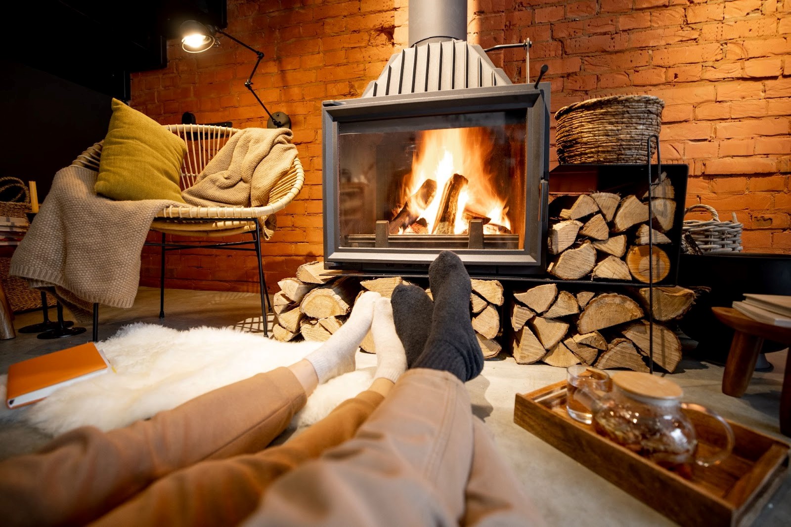 Could my wood burning fireplace cause my house to be colder?