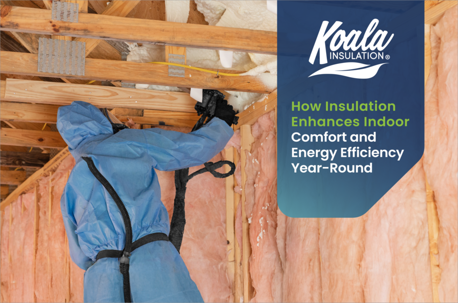 How Insulation Enhances Indoor Comfort & Energy Efficiency Year-Round