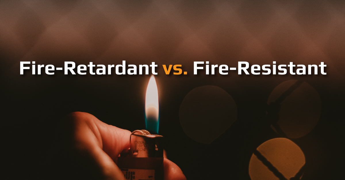 Flame Resistant VS Fire Retardant Insulation Materials