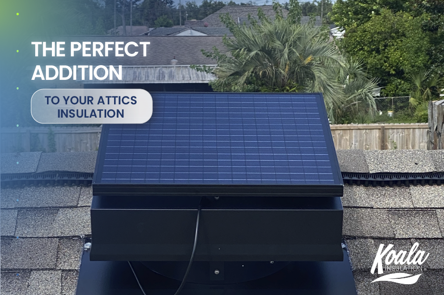 Solar attic fans for a more energy-efficient home