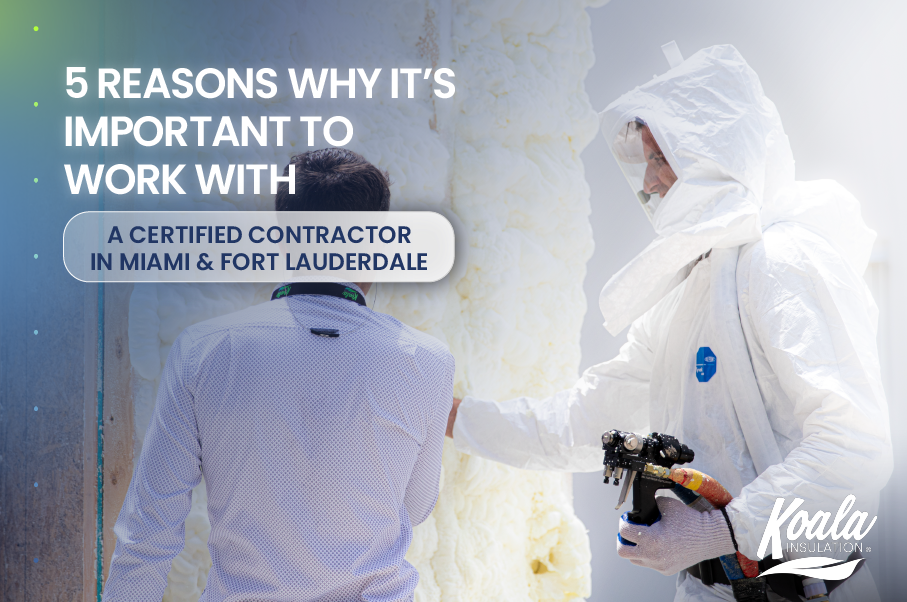 5 reasons why it’s important to work with a certified contractor