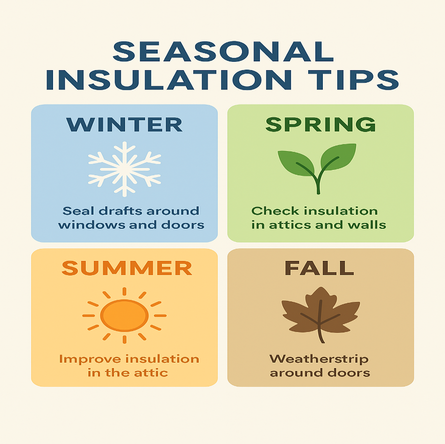 Seasonal Insulation Maintenance Tips for Year-Round Comfort